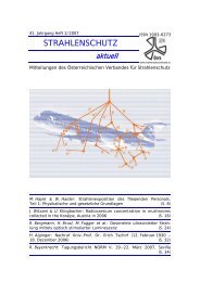 Ãsterreichischer Verband fÃ¼r Strahlenschutz