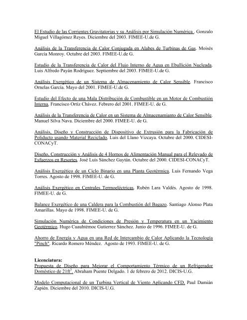 CURRICULUM VITAE 1. DATOS PERSONALES Nombre Gallegos ...