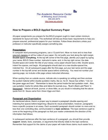 Writing term paper in applied behavior
