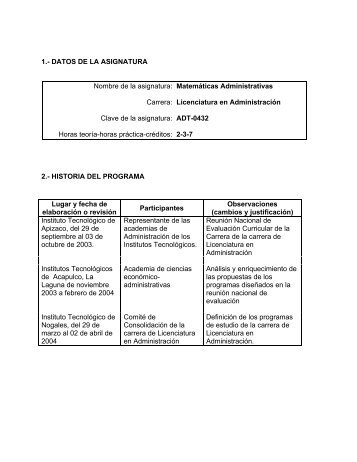 Matematicas Administrativas_LAE.pdf - Manual Normativo ...