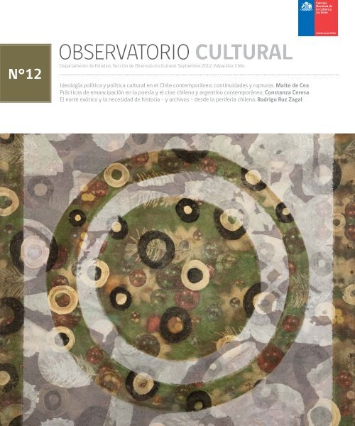 OBSERVATORIO CULTURAL - Consejo de la Cultura y las Artes