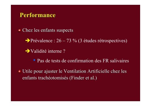 Diagnostic des pathologies d'inhalation - SociÃ©tÃ© pÃ©diatrique de ...