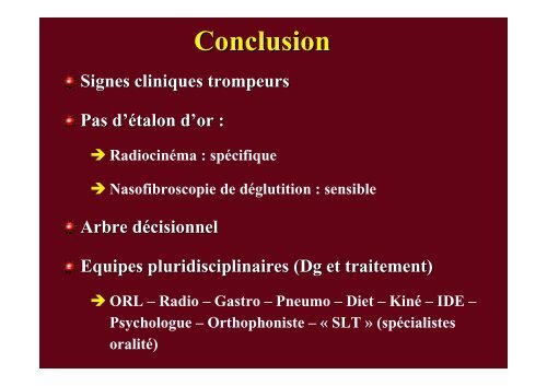 Diagnostic des pathologies d'inhalation - SociÃ©tÃ© pÃ©diatrique de ...