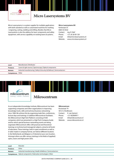 Photon - Dutch Photonics