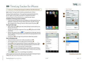 A14 TimeLog Tracker for iPhone