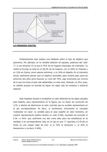 Analfabetismo ElectrÃ³nico - Departamento de Lenguajes y Sistemas ...