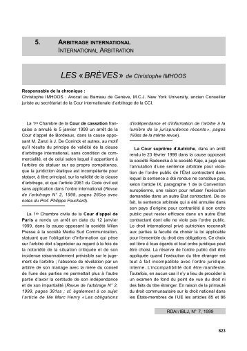 Lire l'article - Droit du commerce international et des affaires ...