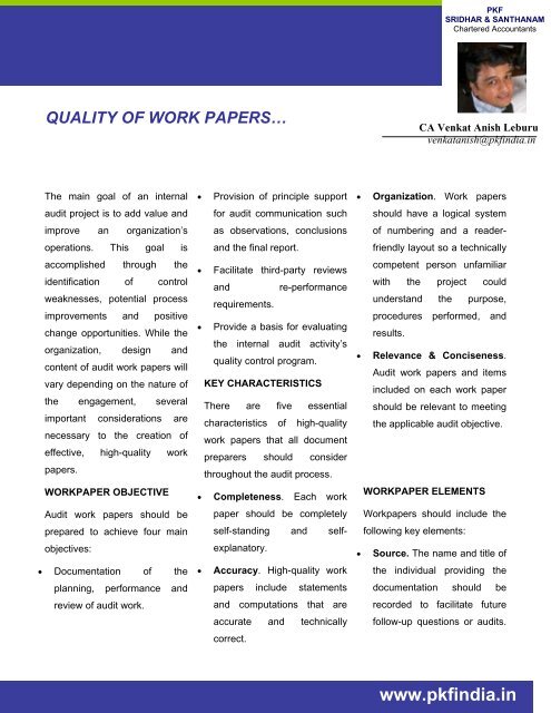 Newsletter Issue No 16-15th August 2011 - PKF Sridhar & Santhanam