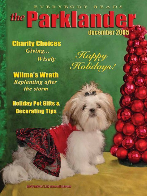 December 2005 - The Parklander Magazine
