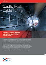 Castle Peak Cable Tunnel - Dragages Hong Kong Limited