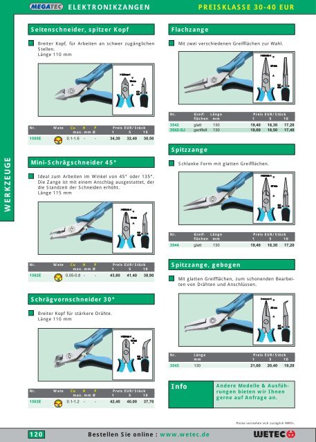 werkzeuge - Wetec