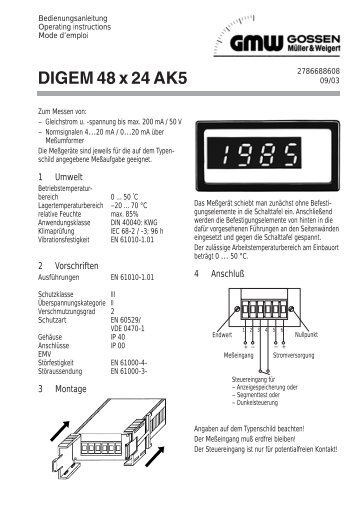 DIGEM 48 x 24 AK5