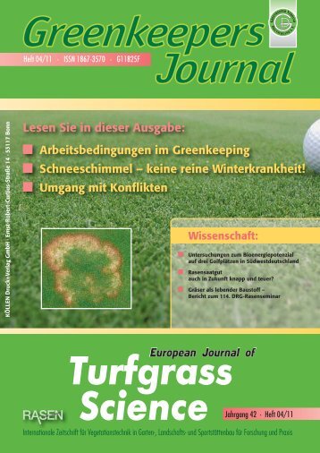 Greenkeeper - Deutsche Rasengesellschaft