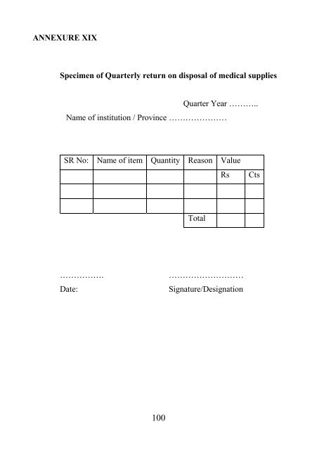 manual on management of drugs