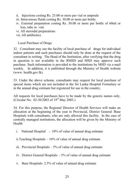 manual on management of drugs