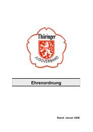 Ehrenordnung - ThÃ¼ringer Judo-Verband e.V.