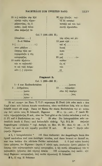 Die Fragmente der Vorsokratiker, griechisch und deutsch