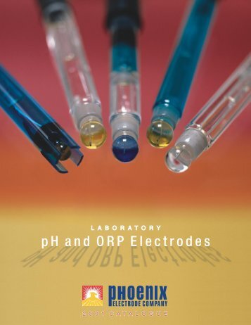 pH and ORP Electrodes