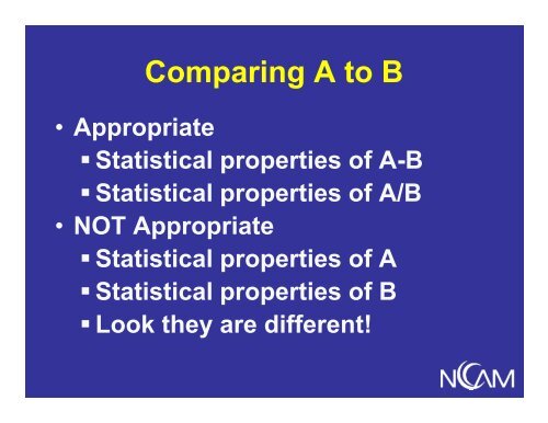 Overview of Hypothesis Testing