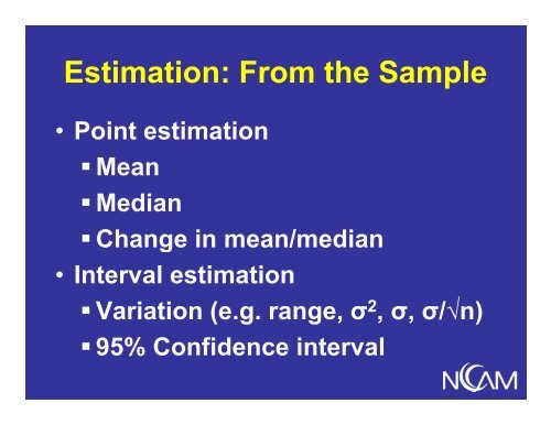 Overview of Hypothesis Testing