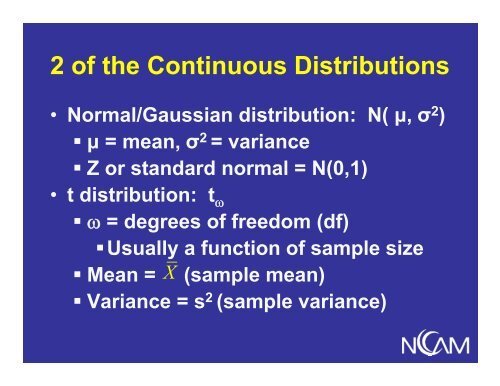 Overview of Hypothesis Testing