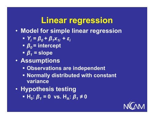 Overview of Hypothesis Testing