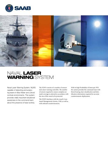 NLWS product sheet (pdf) - Saab