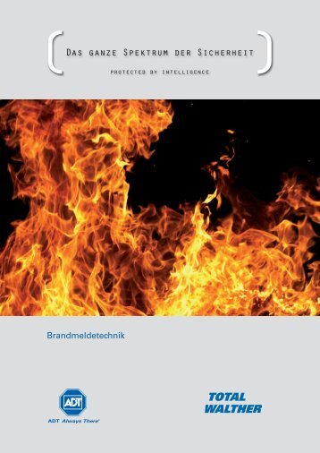 Katalog Brandmeldetechnik - ADT