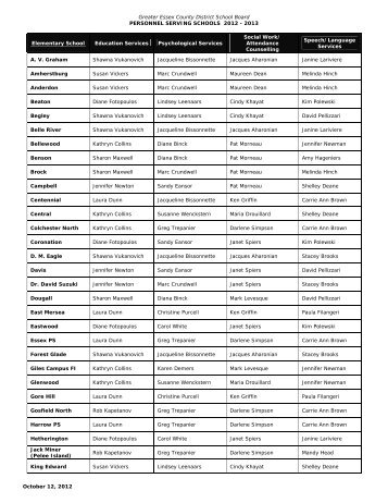 Personnel Serving Schools 2012-2013.pdf - Greater Essex County ...