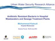 Antibiotic Resistant Bacteria in Hospital Wastewaters and Sewage ...