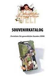 Souvenirs 2008 neu ohne Tassen pdf - Saalfelder Feengrotten