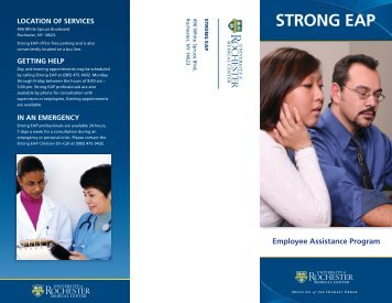 Employee Assistance Program STRONG EAP