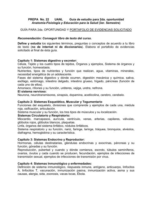 De sus tipos capilares funciones y