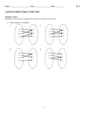 Glencoe Mcgraw Hill Algebra 1 Chapter 8 Test Answers