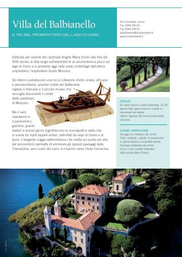 Villa del Balbianello - Fai