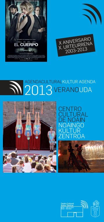 Agenda Cultural - Ayuntamiento de Noáin