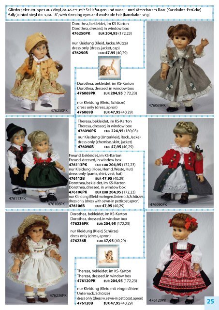 Katalog 2009 - Engel Puppen