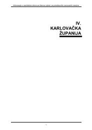 IV. KARLOVAČKA ŽUPANIJA