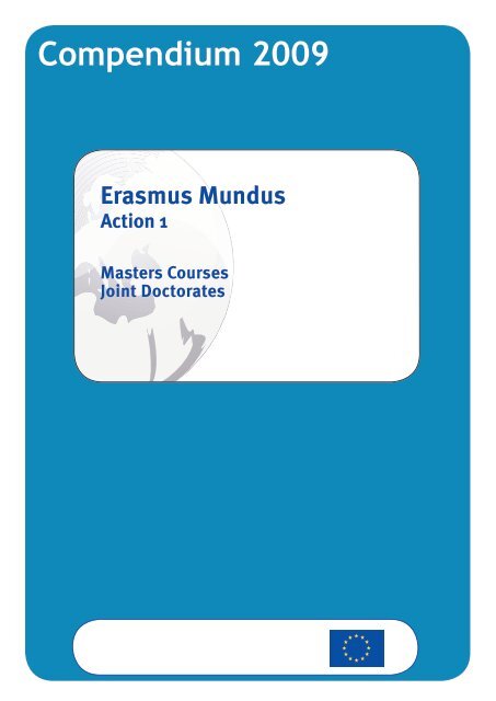 Erasmus Mundus Action 1 Compendium 2009 Eacea Europa