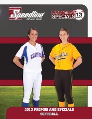 Promo Catalog - Speedline Athletic Wear