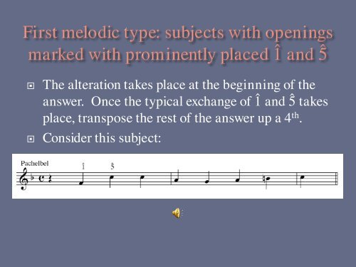 Understanding the Tonal Answer