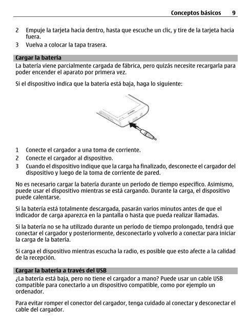 GuÃƒÂ­a de usuario del Nokia X3-02 - Claro