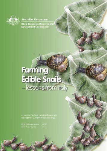 Farming Edible Snails - lessons from Italy.indd