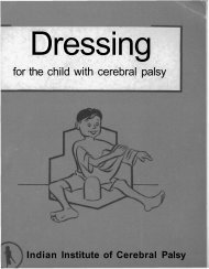 Dressing for the child with cerebral palsy - Source