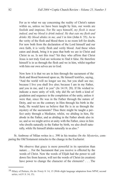 2004 Fall.Vol25.#3.pdf - Coptic Church Review