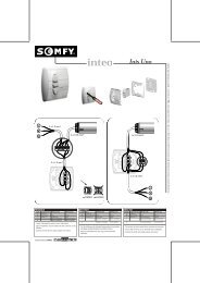 Somfy INIS Uno Gebrauchsanleitung - Rolloscout
