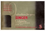 Singer 319K Manual - ISMACS