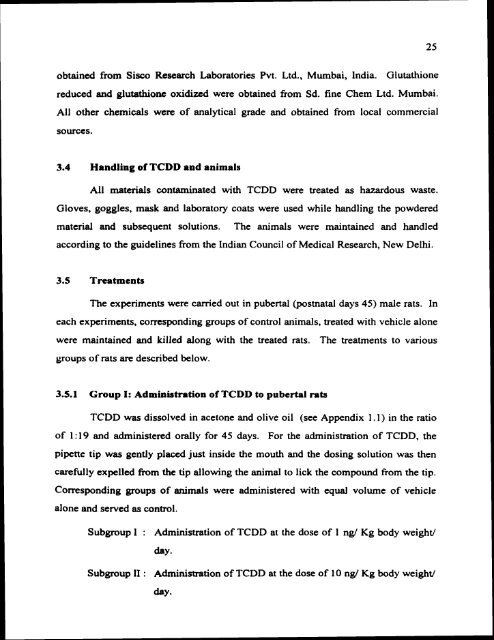 ON TESTIS AND EPlDlDYMlS OF RATS - Pondicherry University ...