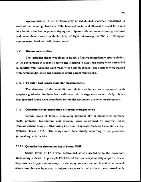 ON TESTIS AND EPlDlDYMlS OF RATS - Pondicherry University ...