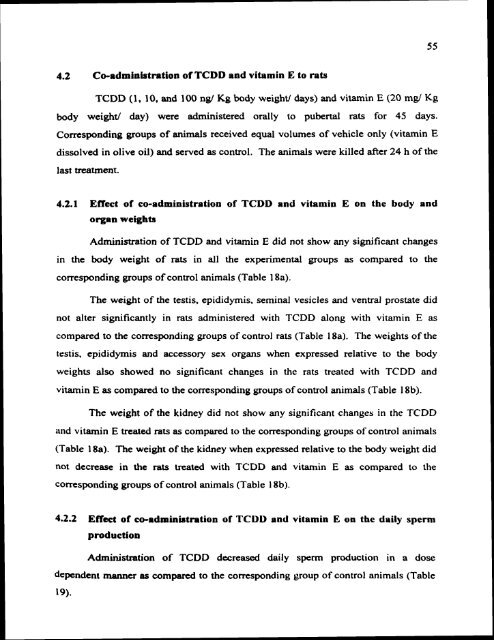 ON TESTIS AND EPlDlDYMlS OF RATS - Pondicherry University ...